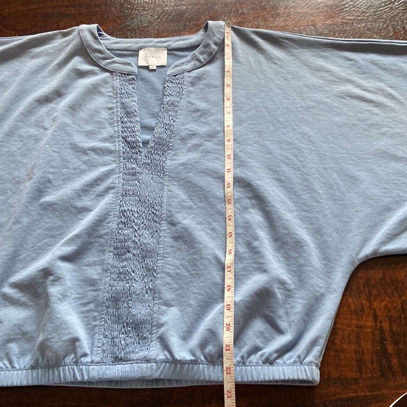 Sundays Kimono Sleeve Top Blue Size Medium - Picture 14 of 14